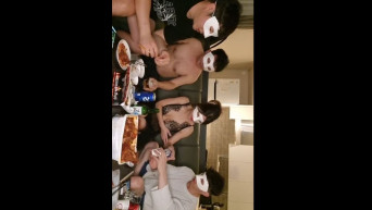 팝콘 비번방에서 남자 초대해서 떡방하다 정지