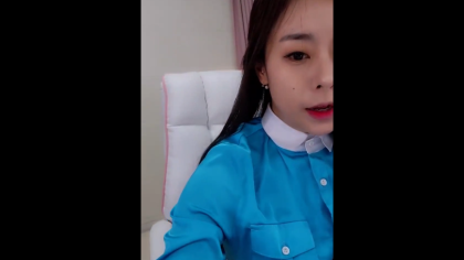 BJ로리 ㅂㅈ까지 보여주는 승무원 코스프레 팬방